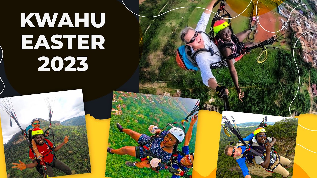 KWAHU EASTER 2023: Amazing Moments at ODWEANOMA PARAGLIDING SITE