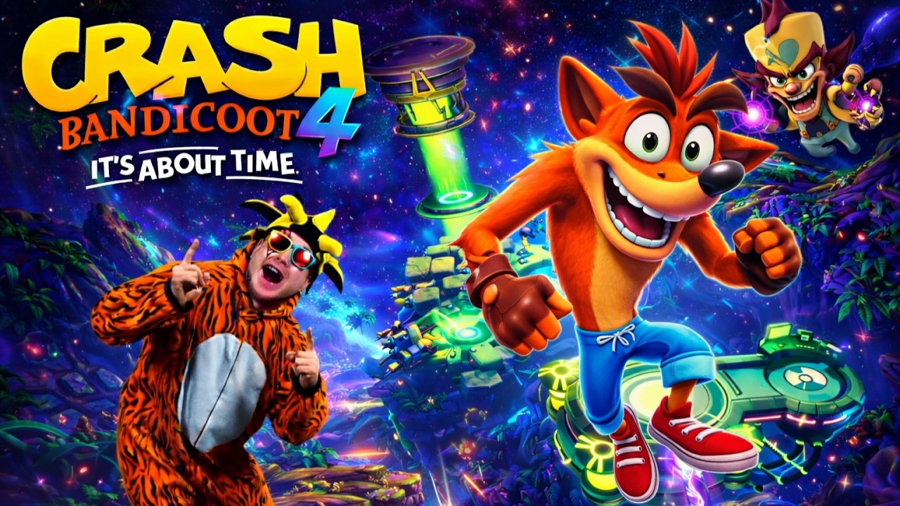 Crash Bandicoot i jego nieprzewidywalne przygody - Jest coraz CIĘŻĘJ = LAMA