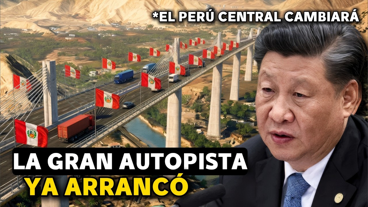 ¡YA INICIÓ! La GRAN autopista que cambiará el centro del Perú para SIEMPRE