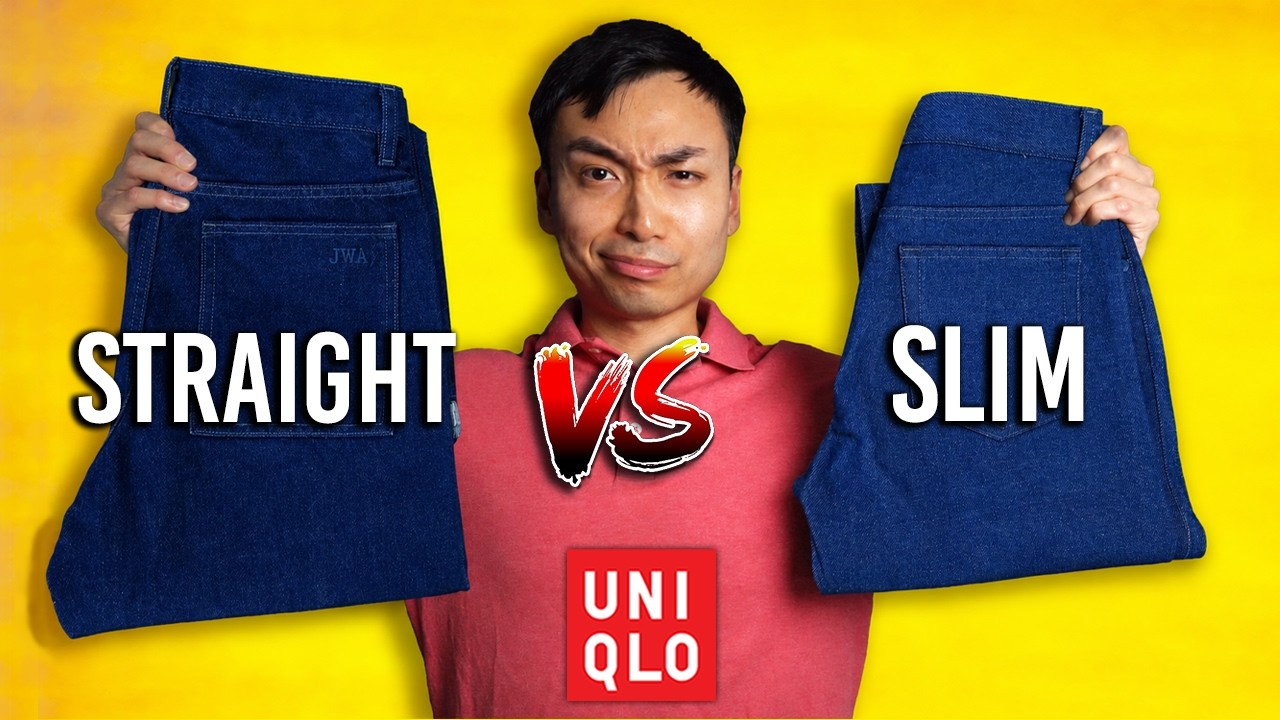 Какой крой селвидж-денима Uniqlo лучше? (Прямые или зауженные джинсы)