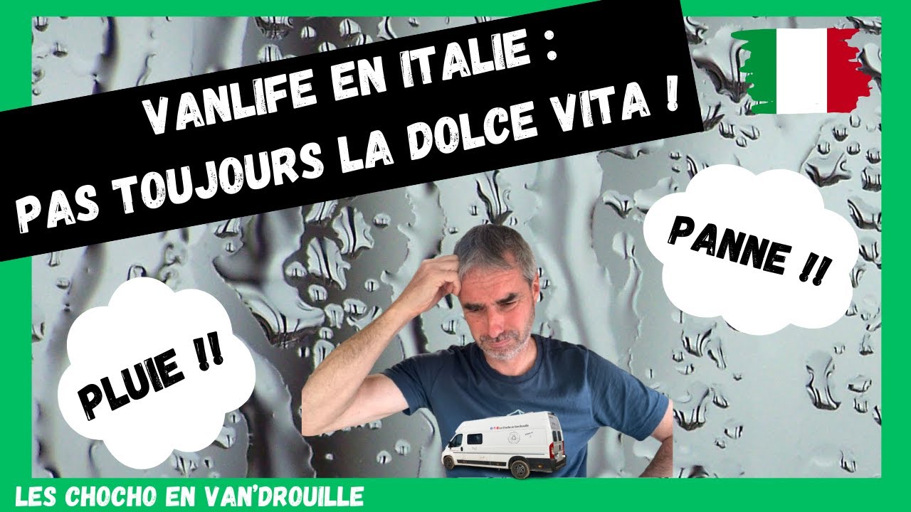 Vanlife Italie 4/7: Galères! Rome en travaux, sous la pluie et panne de gaz en plein hiver!