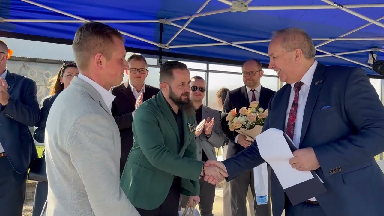 Uroczyste otwarcie Drogi Powiatowej NR3500E w miejscowości Biała - Etap III