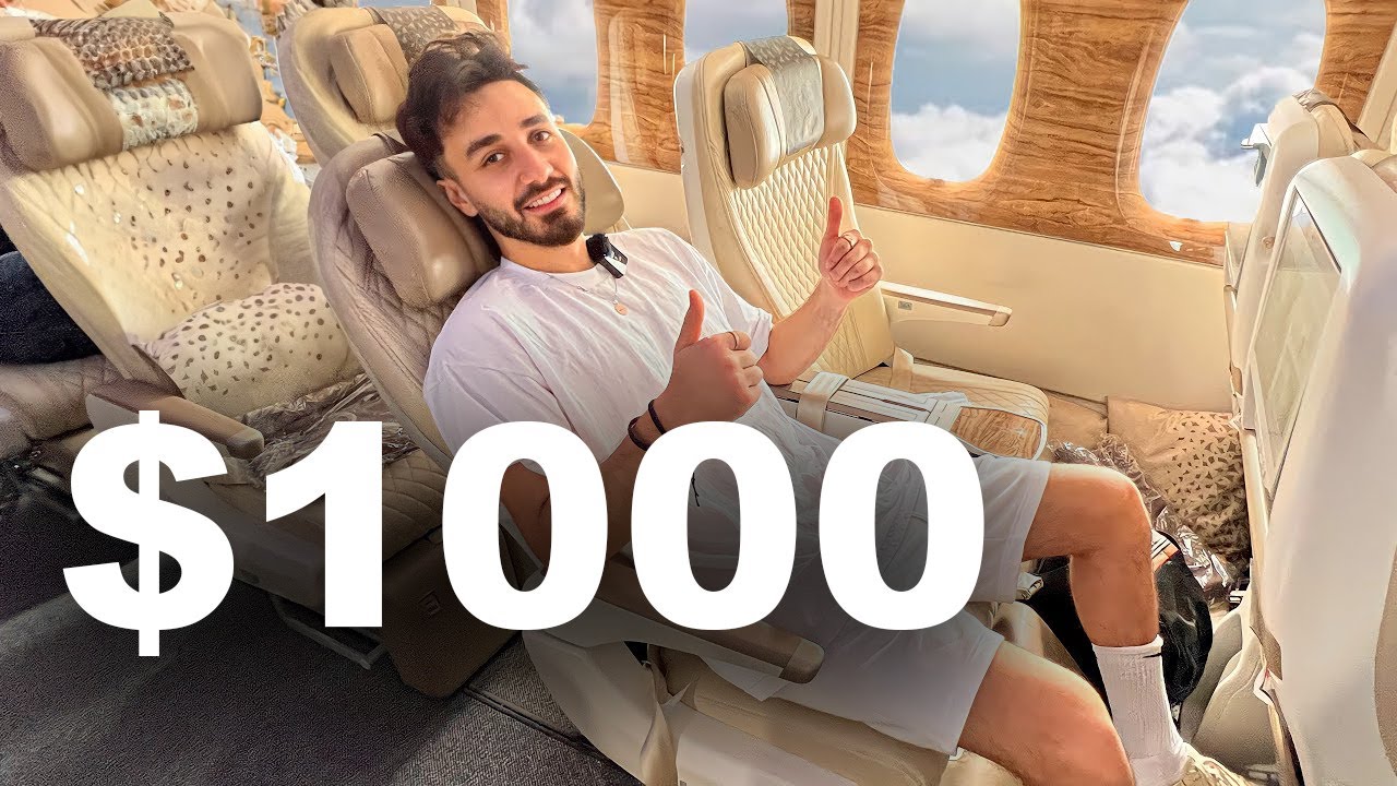 تجربتي على اجدد مقعد في طيران الاماراتيه (1000$)