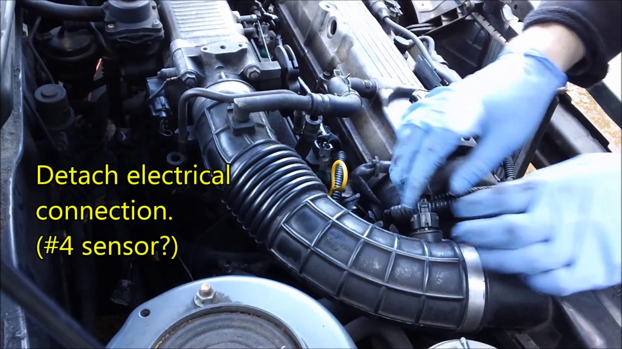 Suzuki Esteem Engine removal - Part 1 (air intake, evap canister)
