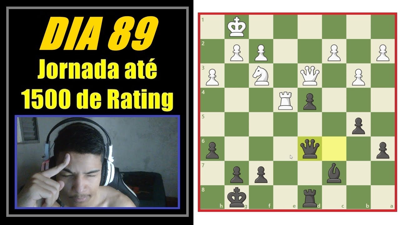 Jornada até 1500 de Rating | Dia 89