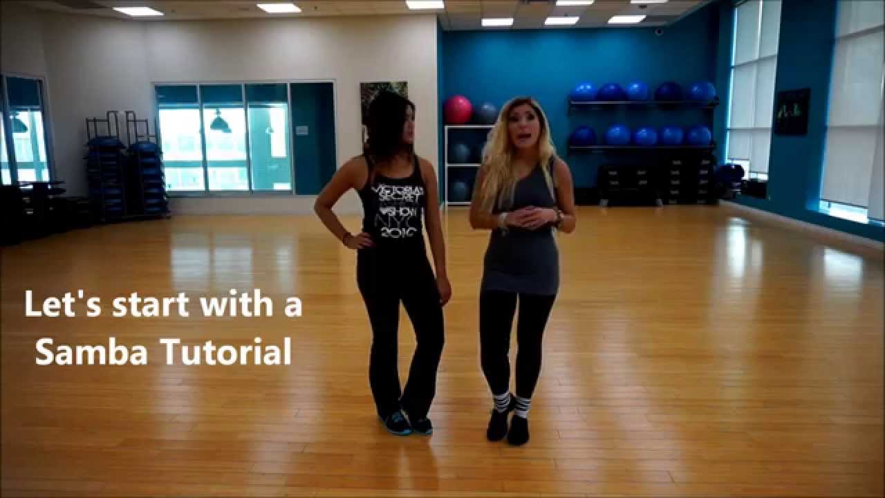 Quick DanceBeachFitness Workout - Let's learn & dance Samba :)