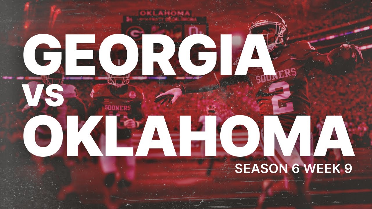 Top-10 Showdown in Norman 🔥 Georgia vs Oklahoma | College Football 26 Dynasty