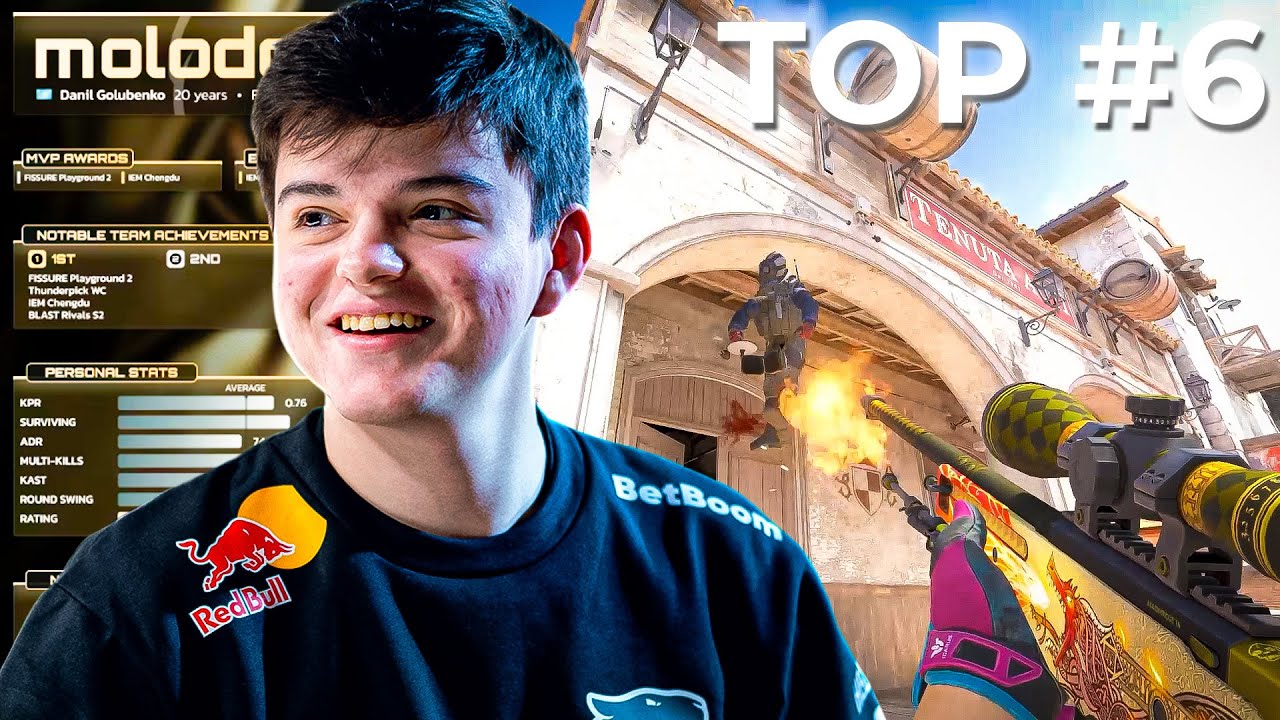 FALLEN ESCOLHEU E DEU CERTO! BEST OF MOLODOY 2025 - TOP #6 HLTV