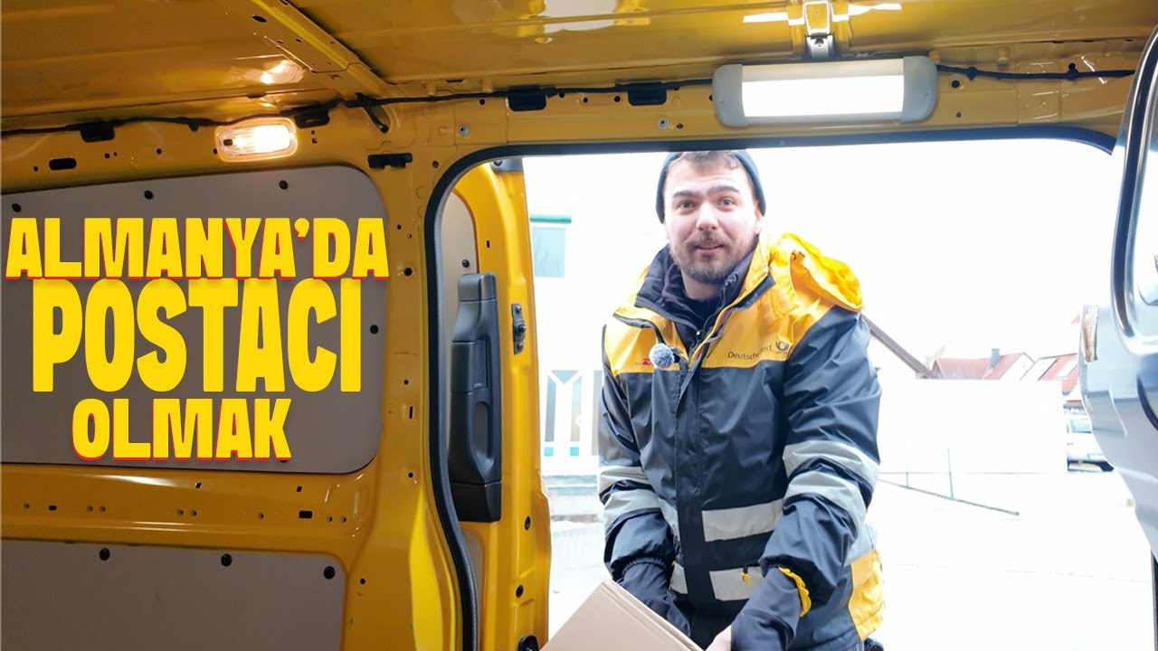 Almanya'da Kargocu Olmak | Günlük Rutinim !