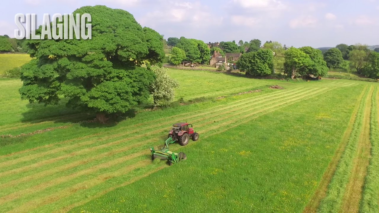 Silaging- Case 5140, John Deere 6120M, Case MX 135 and Case 5150 Pro