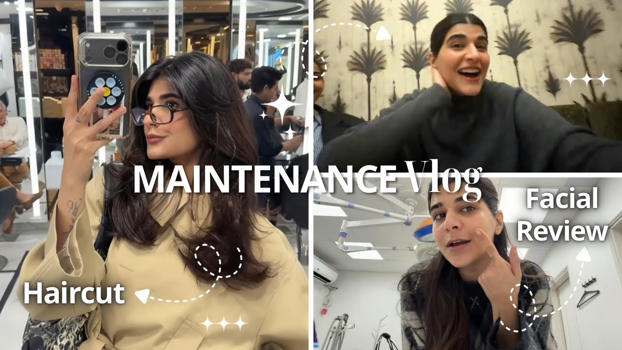 Hair Wax Ruined My Hair🥹| Beauty Maintenance Vlog ✨ honest facial review