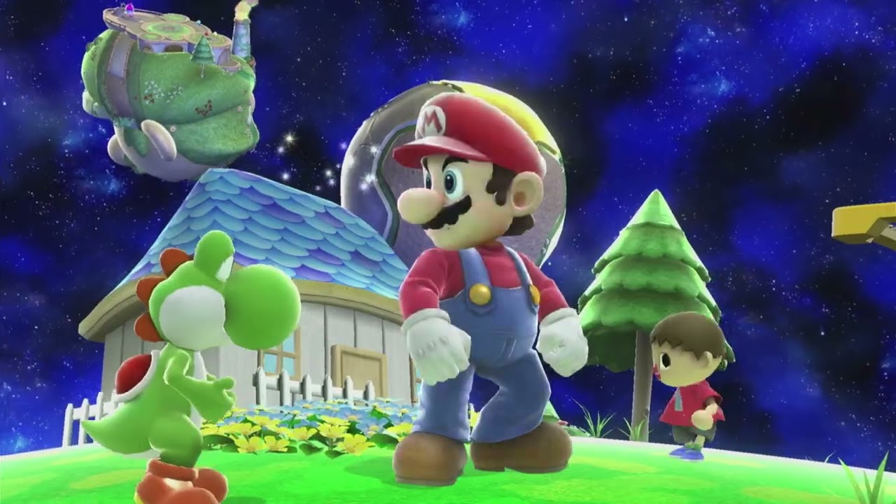 Let's Play Super Smash Bros For Wii U Part 1 - All Star + Classic Mario + Unlocking Dark Pit/Lucina