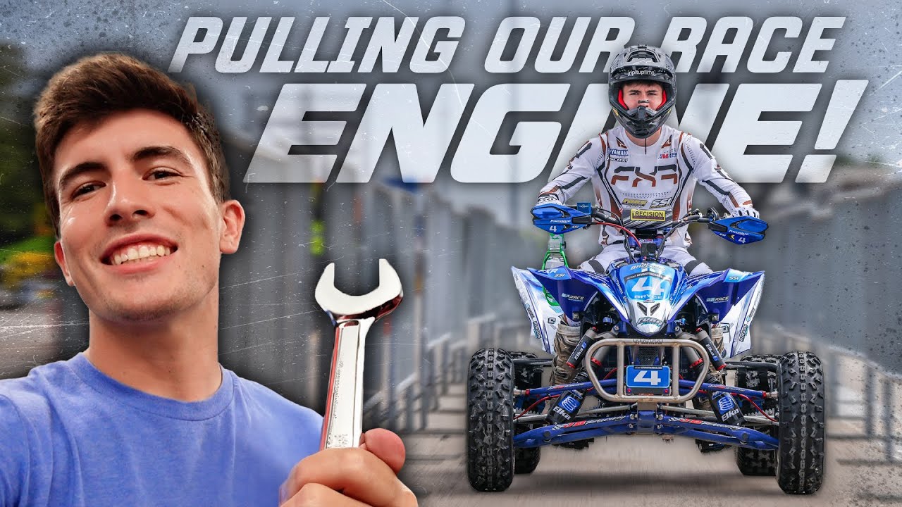 How to Pull out a YFZ450 Engine in UNDER 10 Minutes!