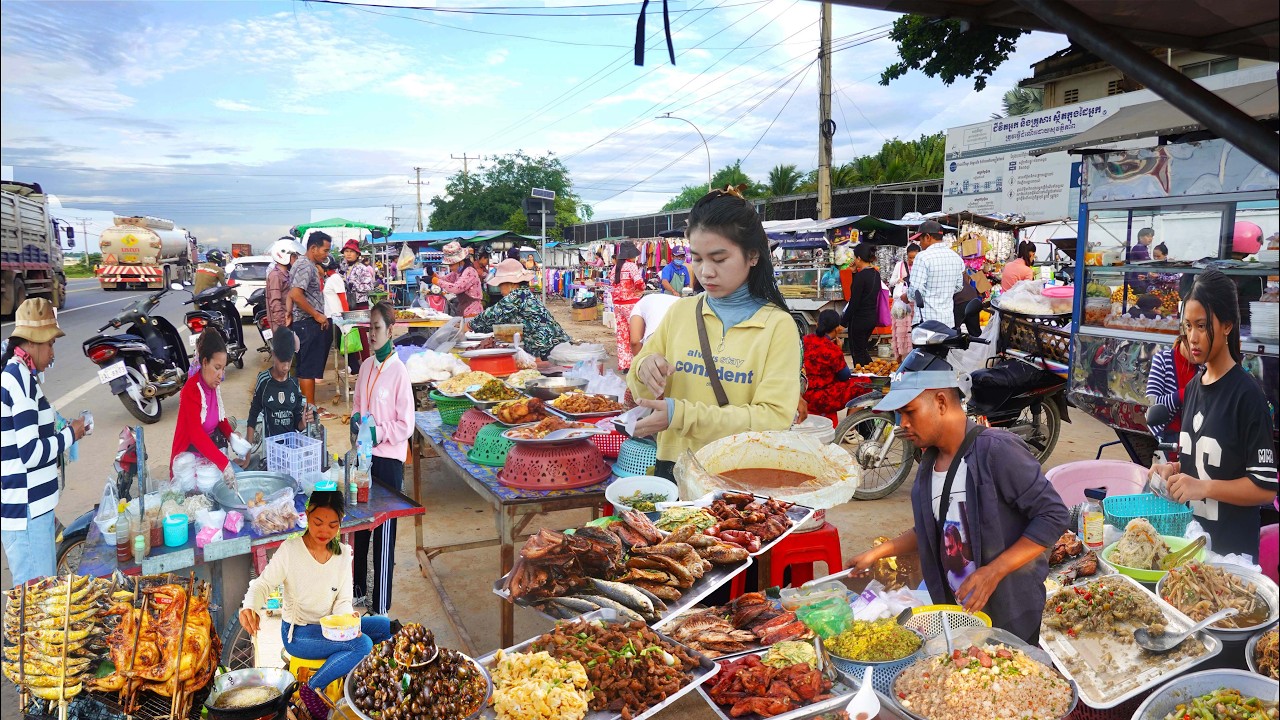 Cambodia Best Street Food Compilation - Countryside Vs City Food Vlog