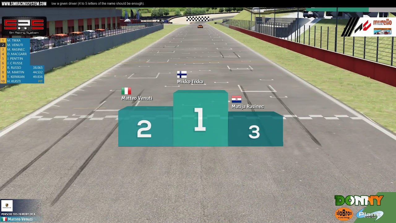 SRS Live Now! DonnyPorsche935-78 @ Mugello 20:00GMT 2024-12-02