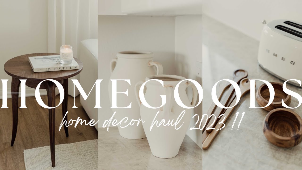 * NEW * HOMEGOODS HOME DECOR HAUL  I  Shop with me 2023 !!
