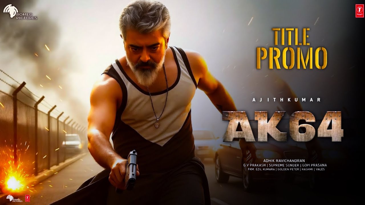 AK64 - Title Promo | Ajith Kumar | Adhik Ravichandran | Anirudh | Romeo Pictures