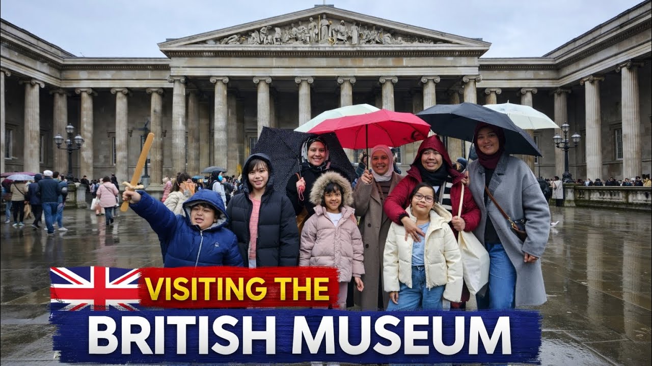 Exploring the British Museum in London