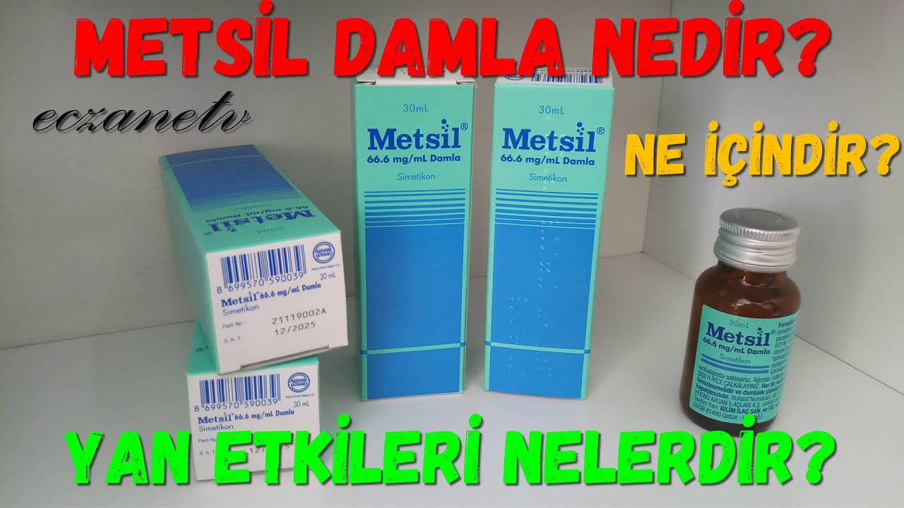 Metsil Damla Nedir? Metsil Damlanın Yan Etkileri Nelerdir? Metsil Damla Nasıl Kullanılır?