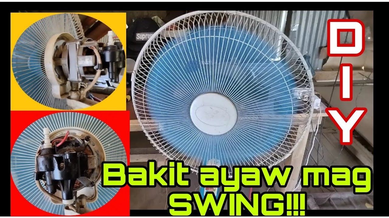 PAANO MAGREPAIR NG ELECTRIC FAN NA AYAW MAG-SWING // Lumalagutok//