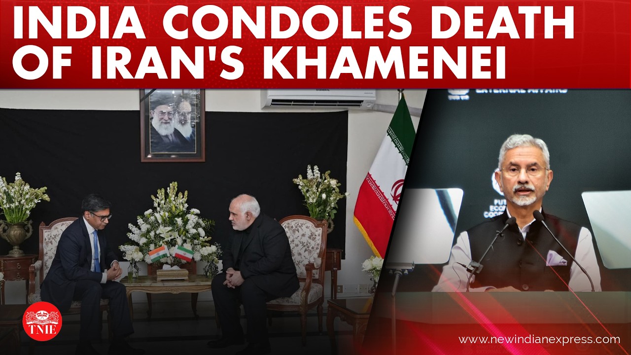 India's first Iran war reaction: Condoles Khamenei's death, Jaishankar speaks to Iranian counterpart