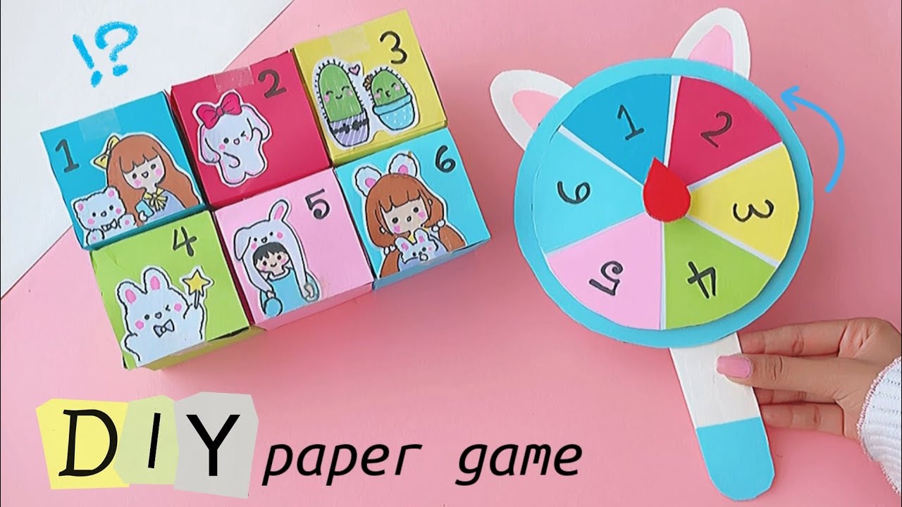 how to make paper game idea / DIY paper game / handmade paper game / making paper game at home