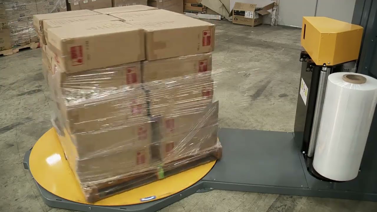 Handle It Model 1100 Starting an Automatic Wrap Cycle