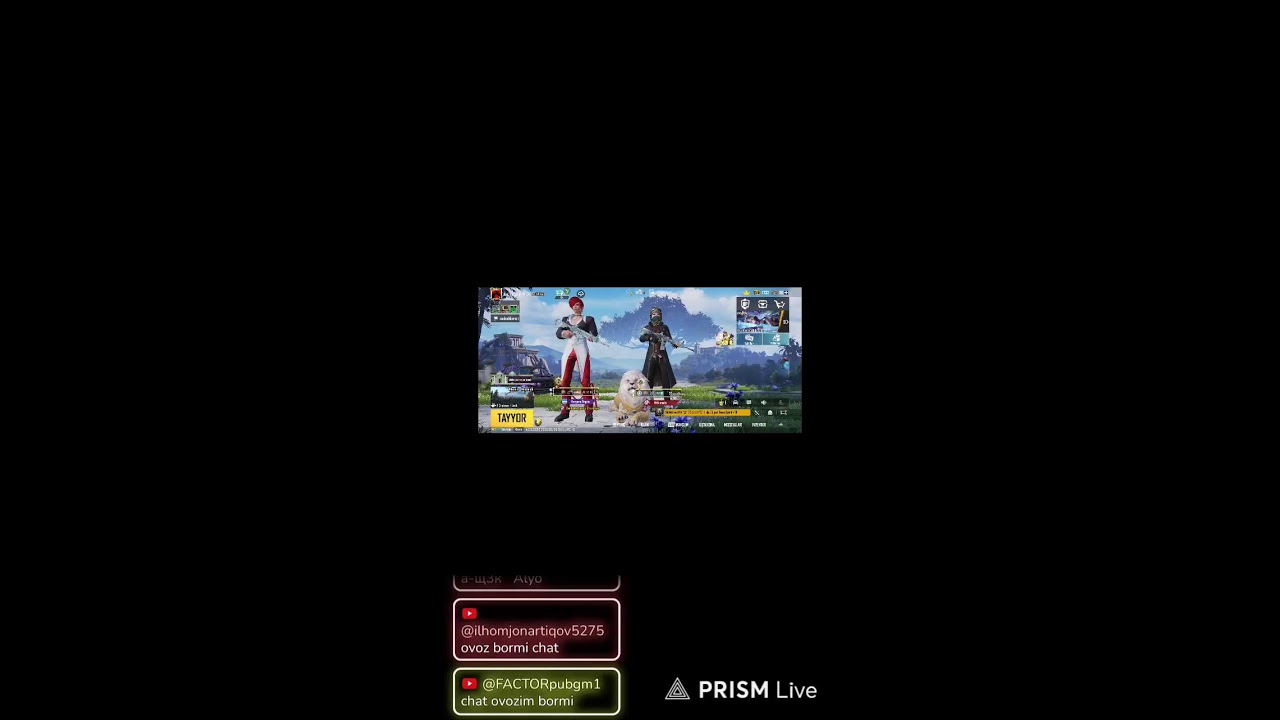 Live streaming of LIZARDxp
