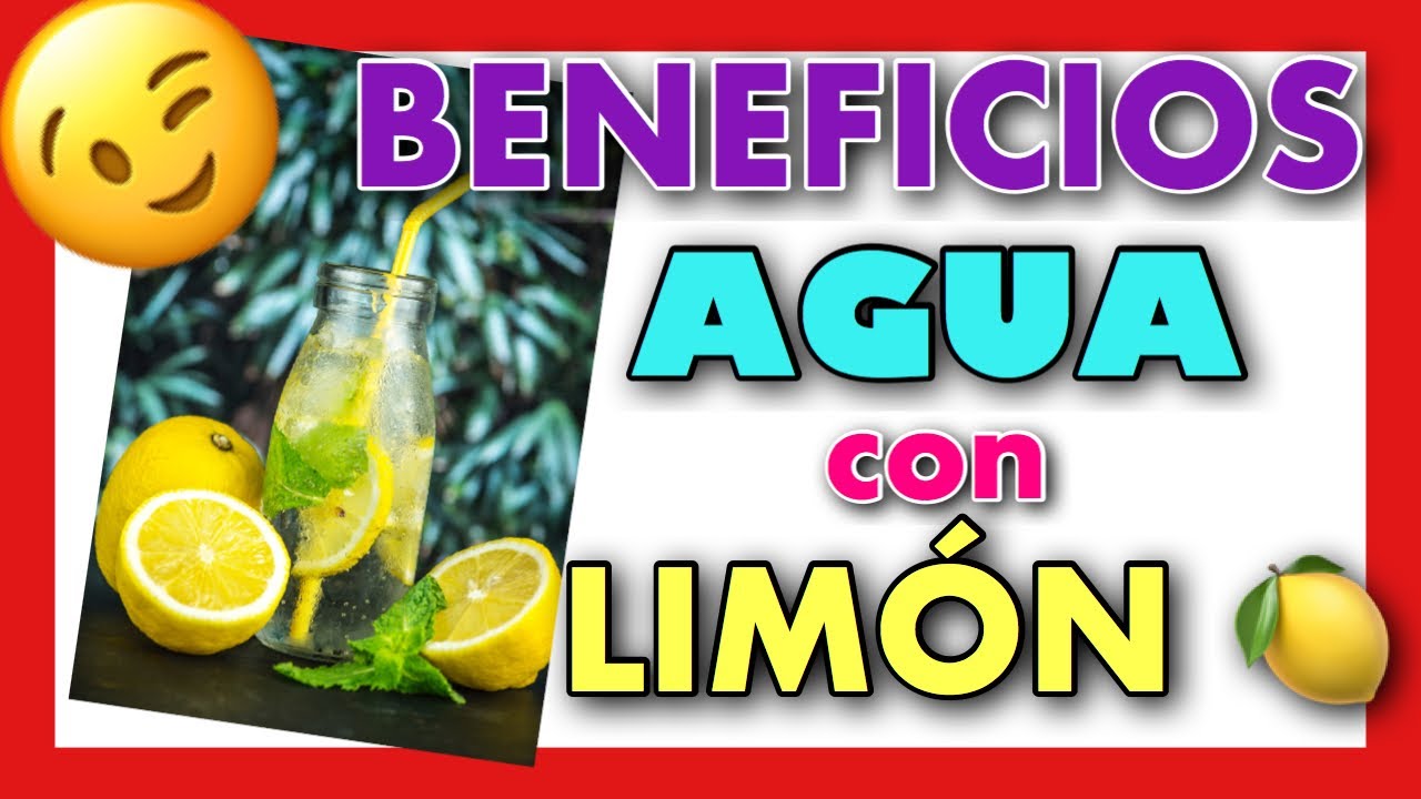 🚰 AGUA con LIMÓN 🍋 en AYUNAS 8 BENEFICIOS 😱