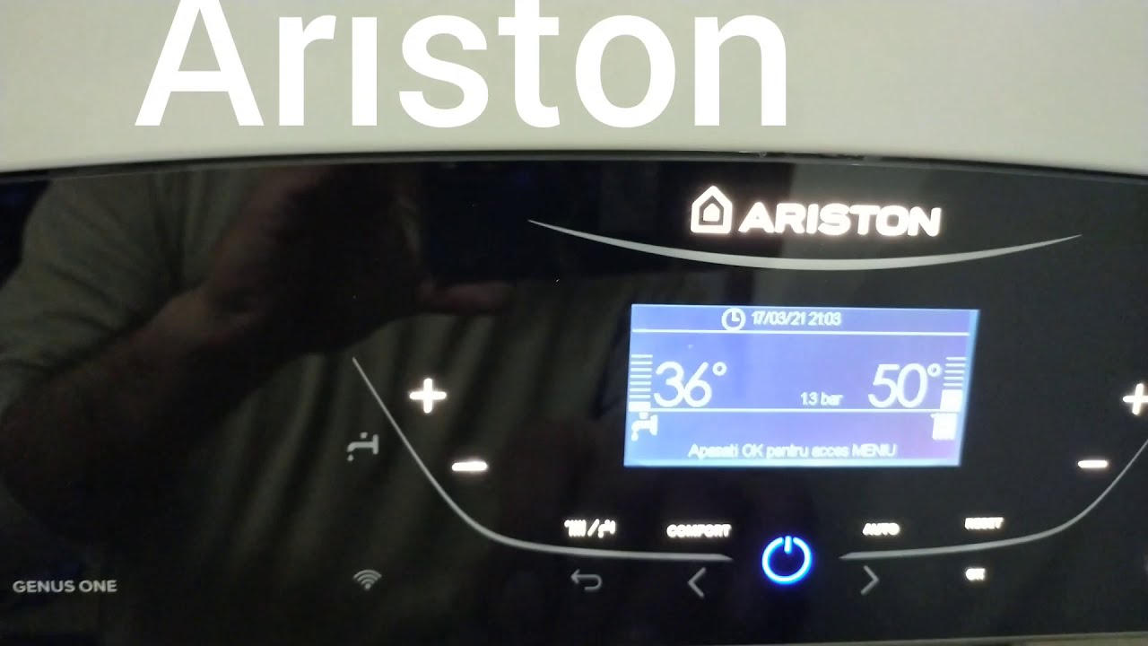 Настройки. Куплен новый котел Ariston Genius One Thermal.