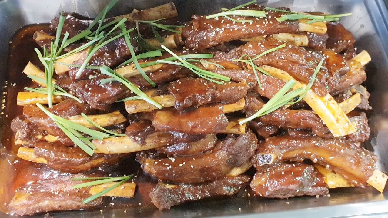 국내산! 등갈비를 6000원 한식뷔페에서 상상이 가시나요?!!!미쳤네요..