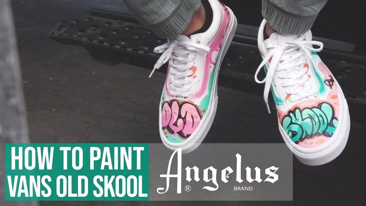 Фургоны для граффити на заказ | Маркеры Angelus Paint | Бренд Angelus
