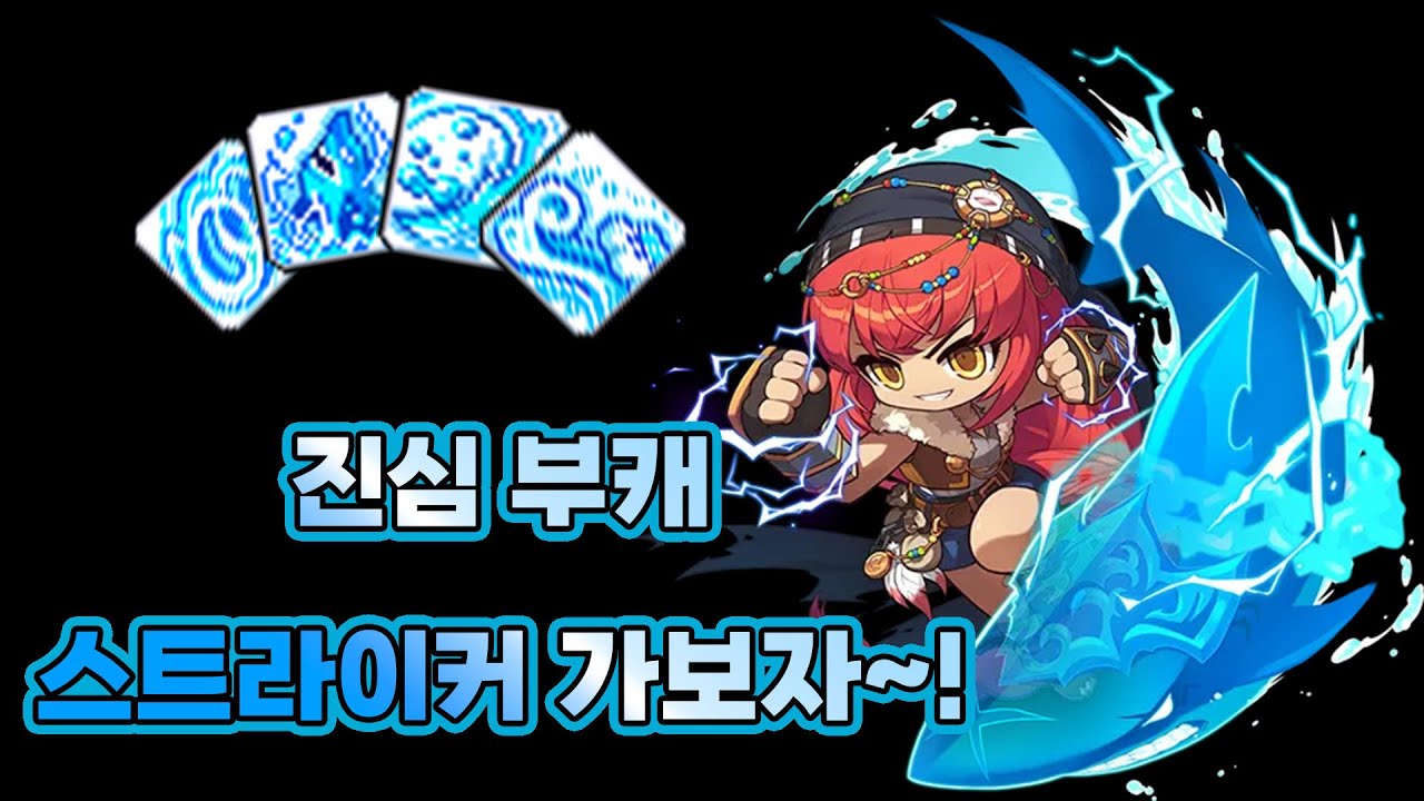 메이플 스커 육성 꿀팁 대공개! [메이플스토리]