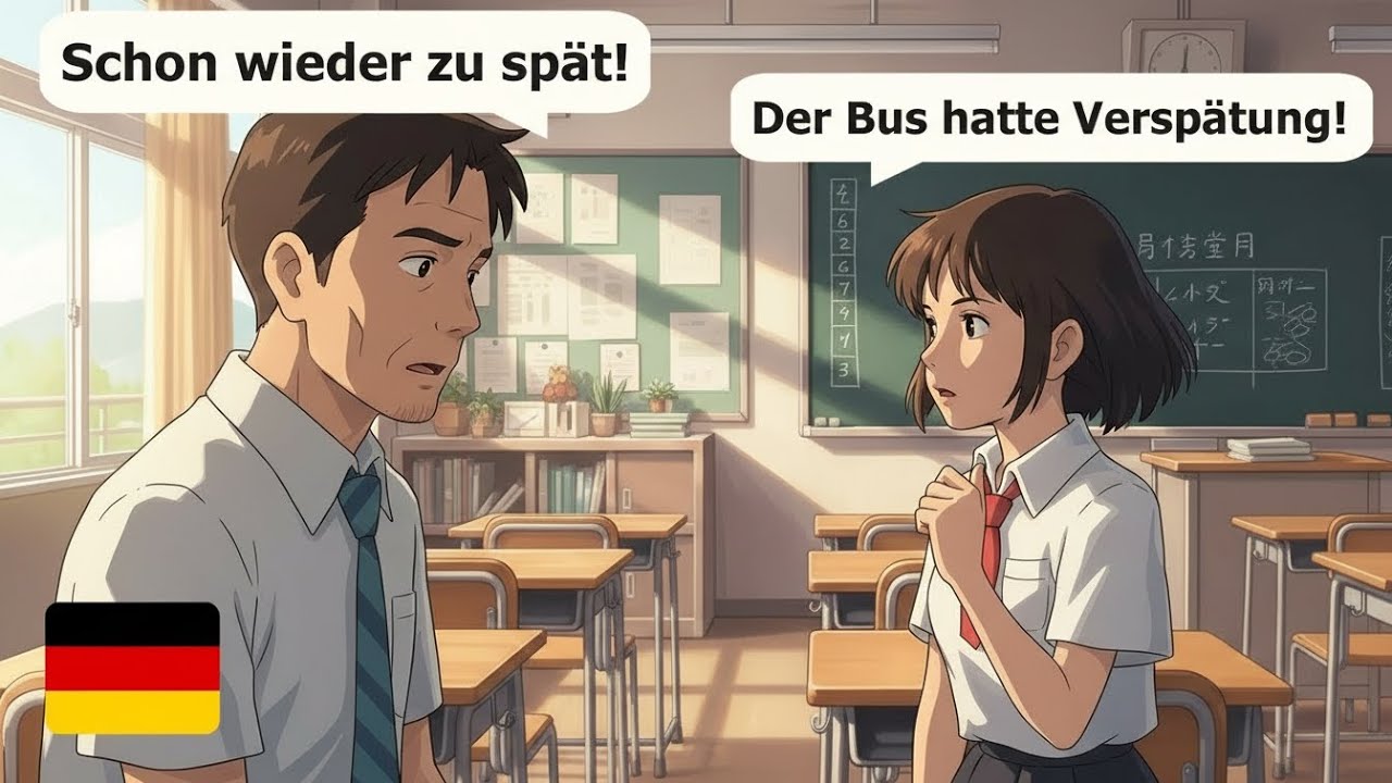 5 Essential School Conversations in German | A1-A2 Student Life Dialogues