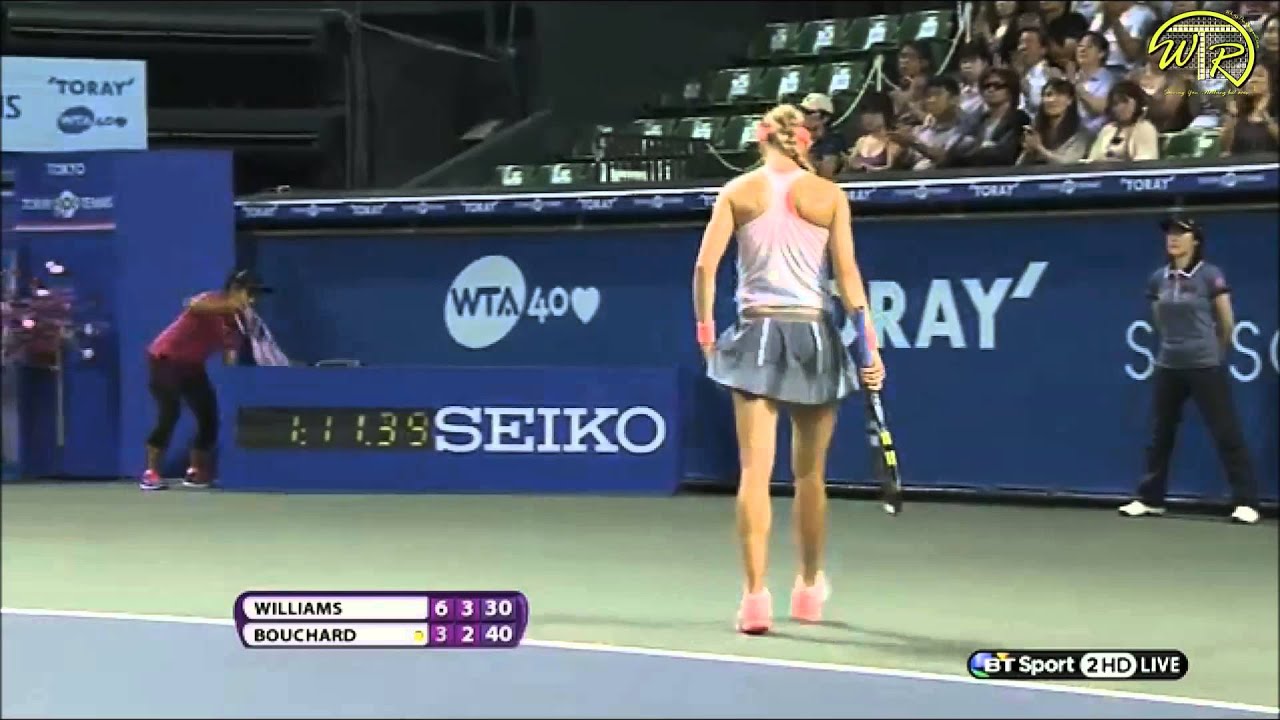 Venus Williams vs Eugenie Bouchard Tokyo 2013 Highlights