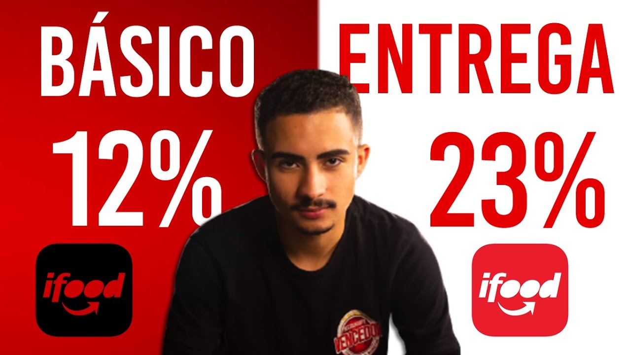 QUAL PLANO DO IFOOD ESCOLHER? IFOOD B&Aacute;SICO 12% OU ENTREGA 23%?