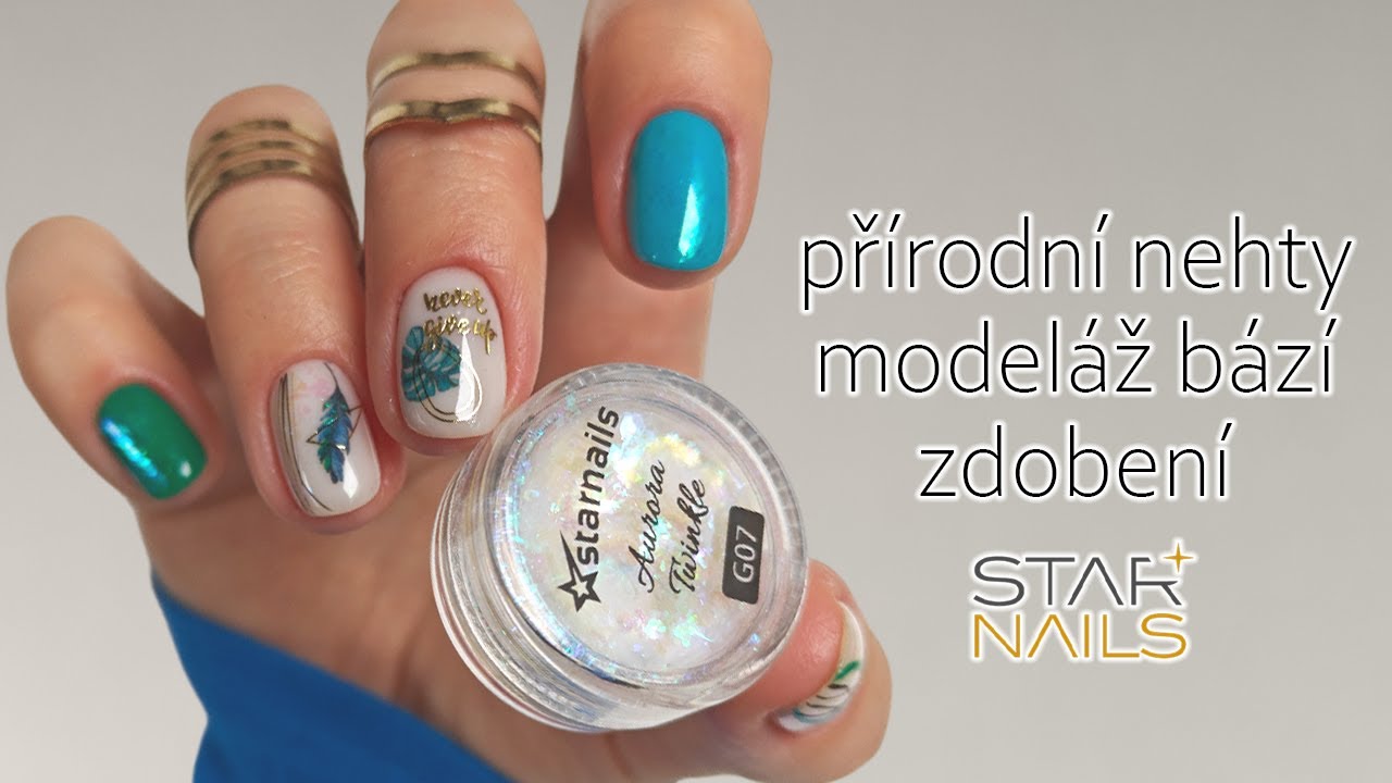 Výdrž Sensitive line pro alergiky | modeláž bází, zdobení krátkých nehtů || #NailArtAlexandra 💅