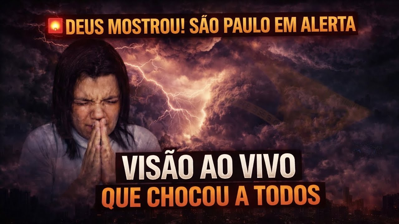 ‼️ REVELAÇÃO URGENTE: UMA GRANDE SACUDIDA ESPIRITUAL VEM SOBRE SÃO PAULO — DEUS ESTÁ FALANDO AGORA!