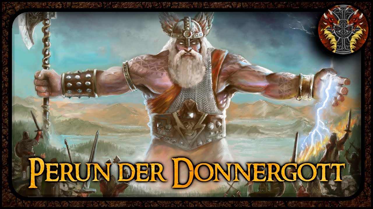 Perun der Donnergott --- slawische Mythologie
