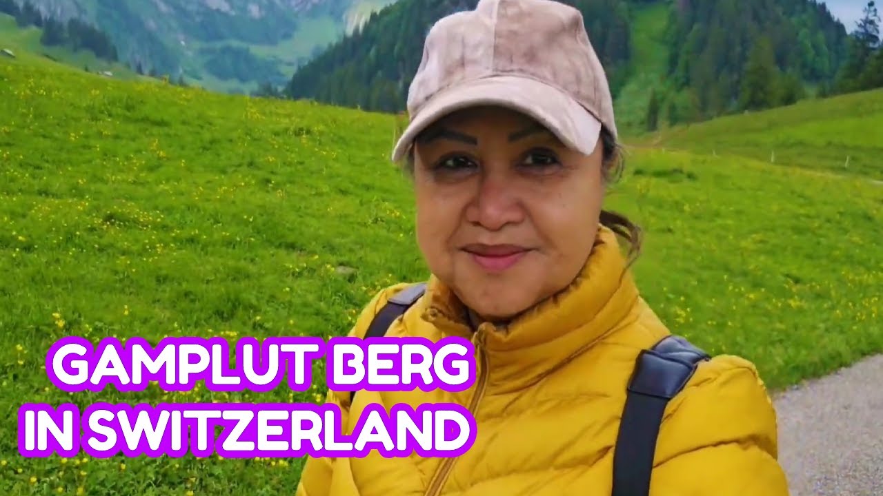 Beautiful Scenery On The Top Of Gamplüt Mountain In Switzerland || Wandern Auf Dem Gamplût Berg 