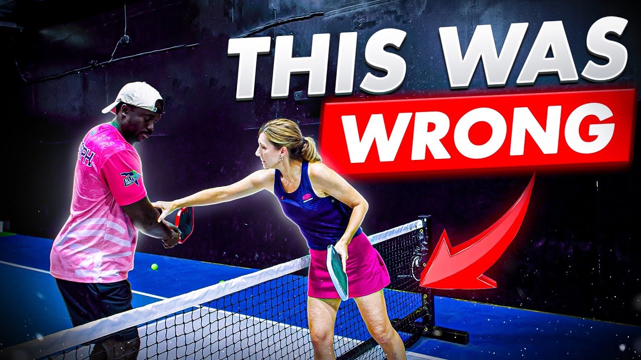 My Two-Handed Backhand Was BAD… Until She Fixed It 2026 #pickleball #pickleball2026 
