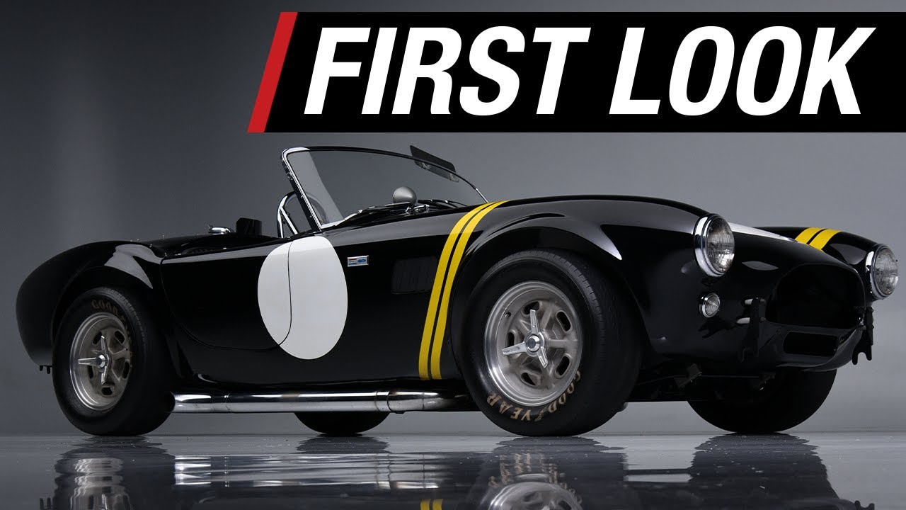 FIRST LOOK - 1962 Shelby Cobra CSX 2032 "Lance Reventlow Cobra" - BARRETT-JACKSON SCOTTSDALE 2022