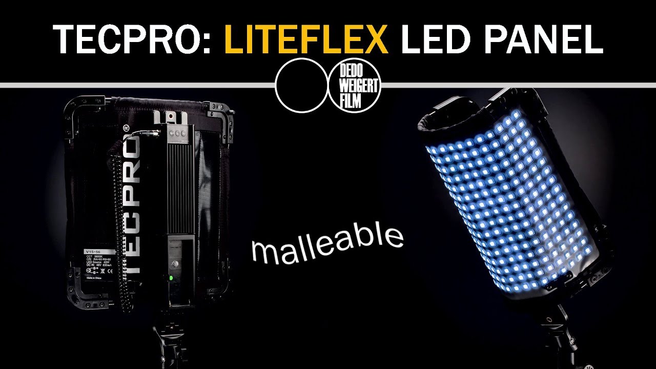 TECPRO Liteflex - flexible LED panel light