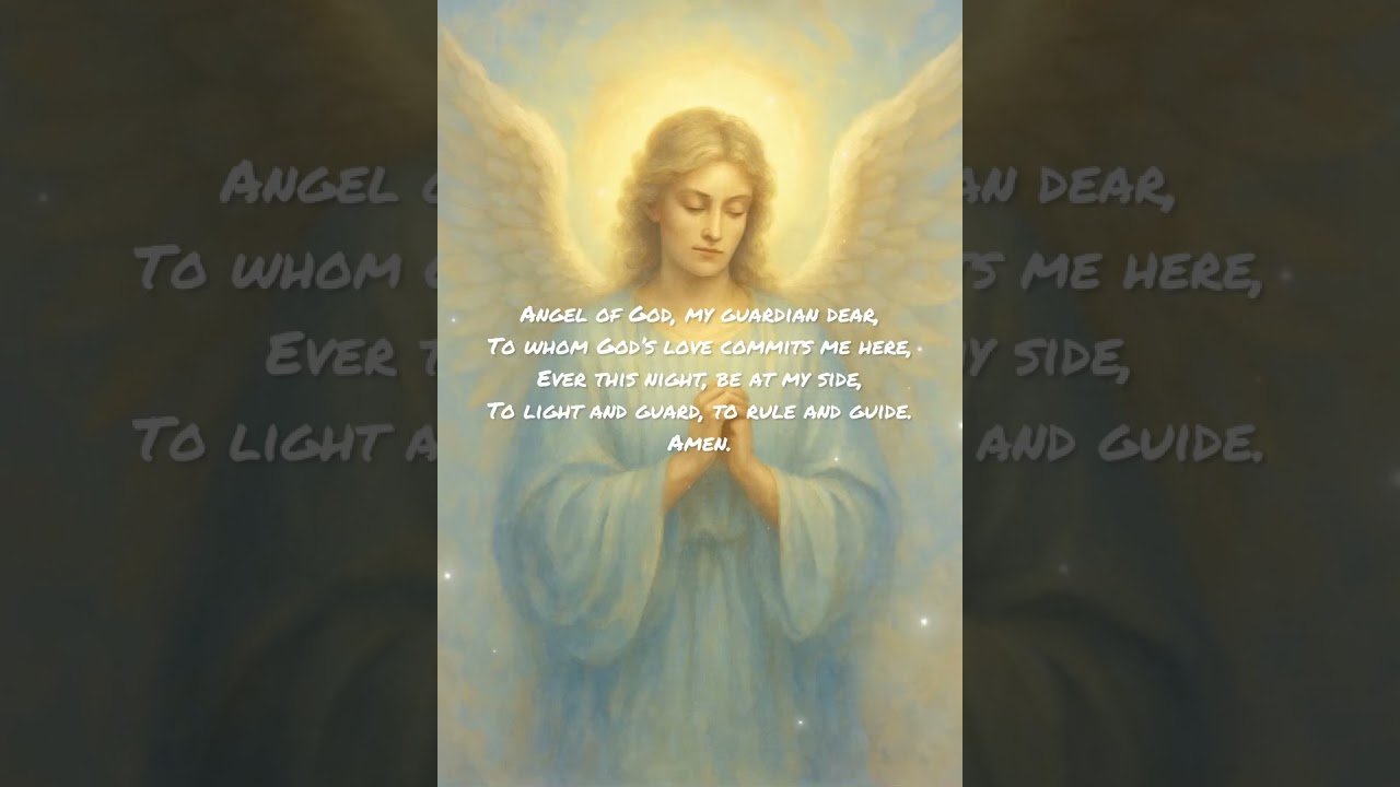 Bedtime Prayer to Your Guardian Angel | Gentle Catholic Night Prayer