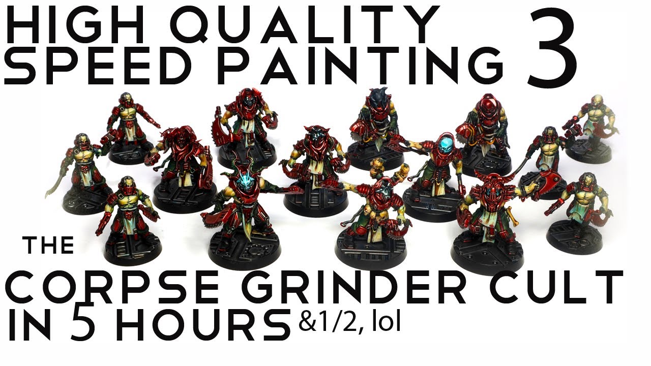 How to paint the Corpse Grinder Cult - Necromunda