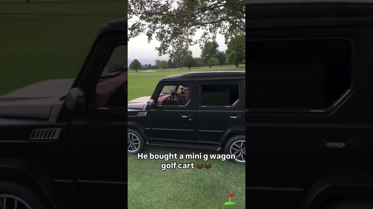 Instagram Reel EWagon on the golf course