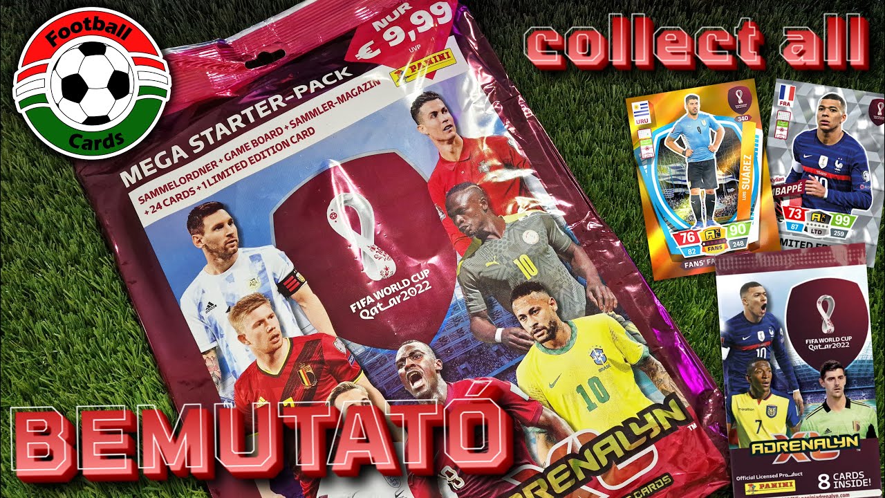 Panini Adrenalyn XL FIFA World Cup Qatar 2022 Német Mega Starter Pack | Bemutató
