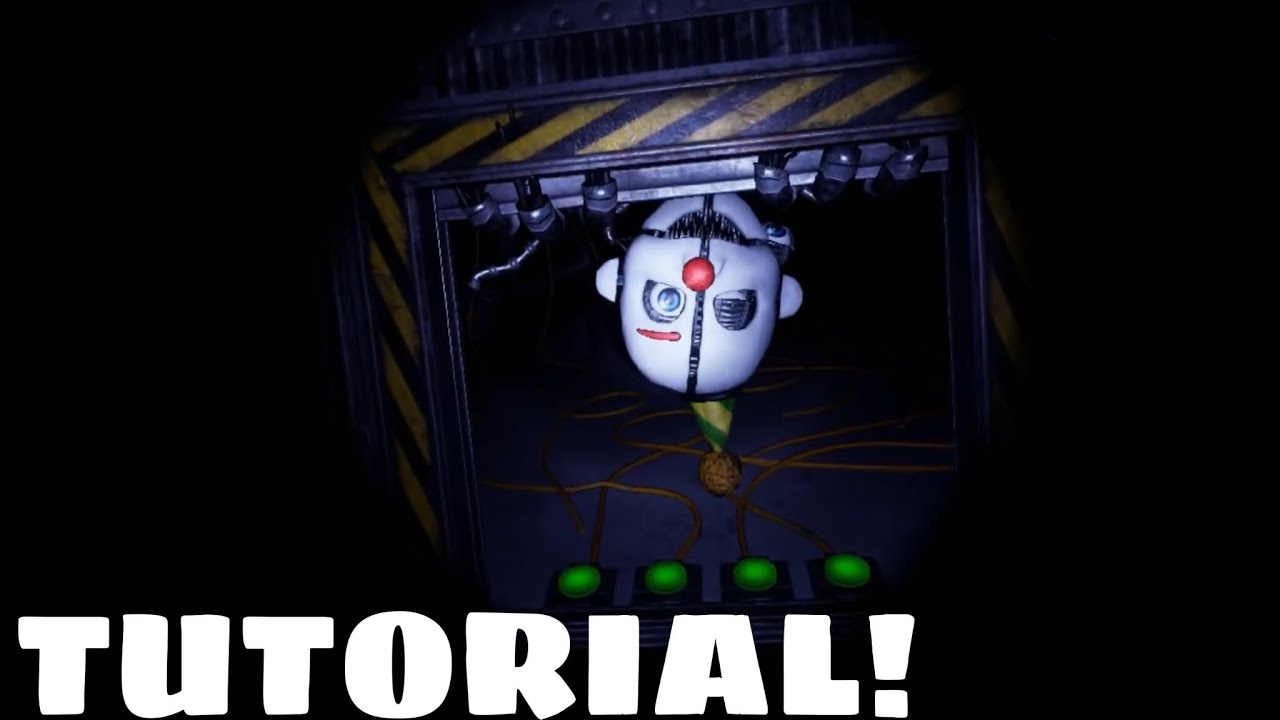 FNAF NON-VR PS4: ENNARD VENT REPAIR REBEAT TUTORIAL!!!!