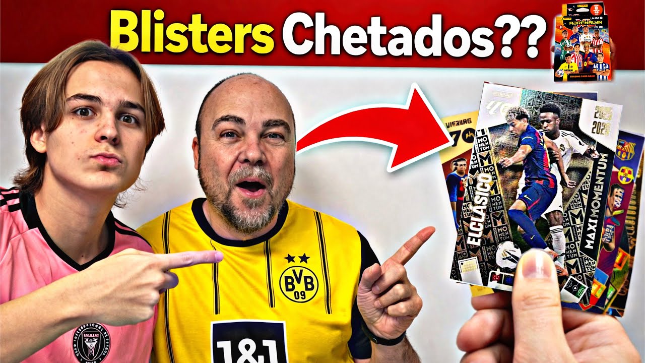 Abrí los Blisters Chetados de ADRENALYN XL 2025/26 🔥