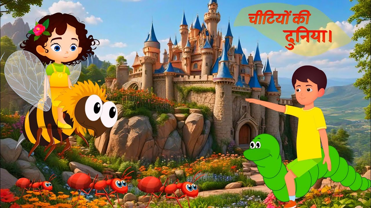 चीटियों की दुनिया |रहस्यमई पेड़|Hindi Comedy Kahaniya || Hindi Fairy Tales || Bedtime story| Cartoon